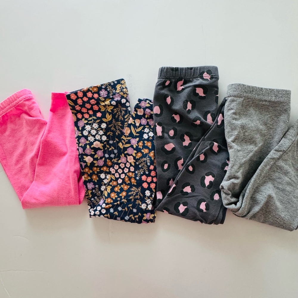 Kids Colorful Leggings Set Size 2T